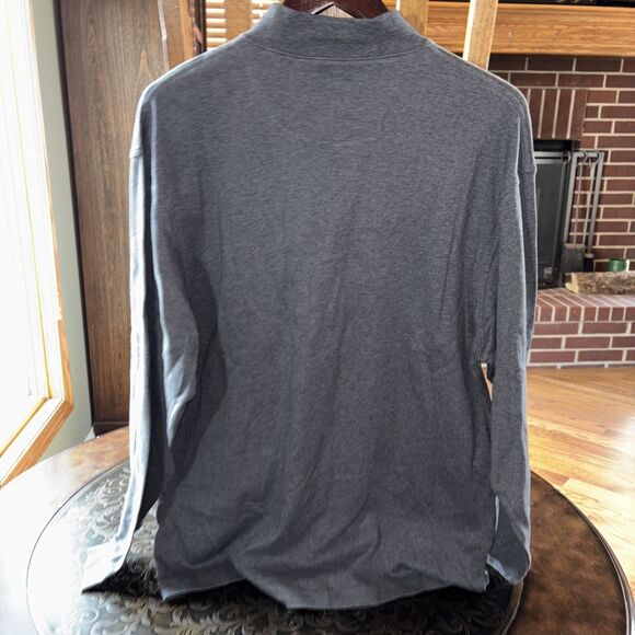 Pendleton L Large Gray Vintage Mock Turtleneck Pullover - Picture 4 of 4